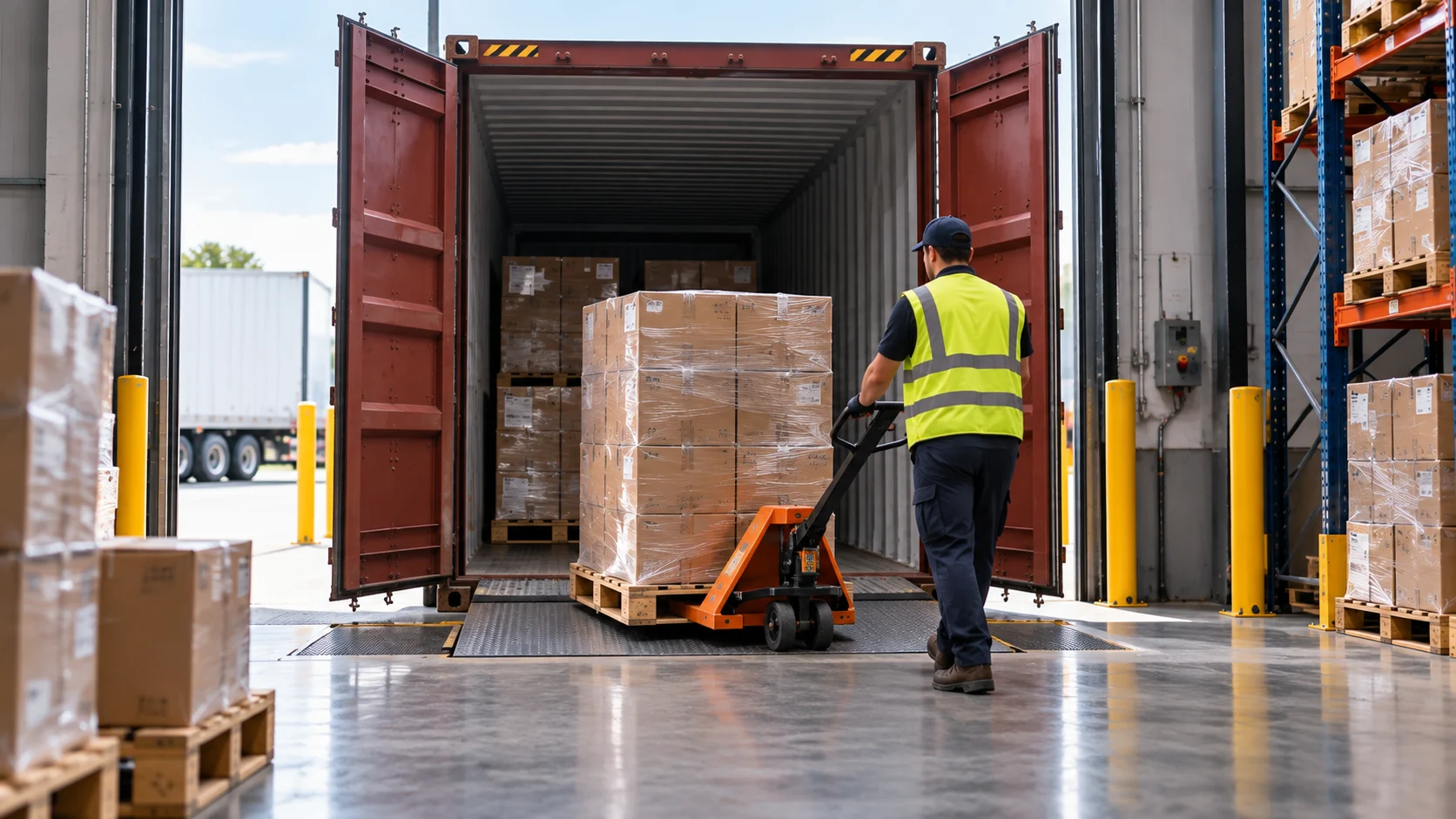 Container Devanning warehouse service