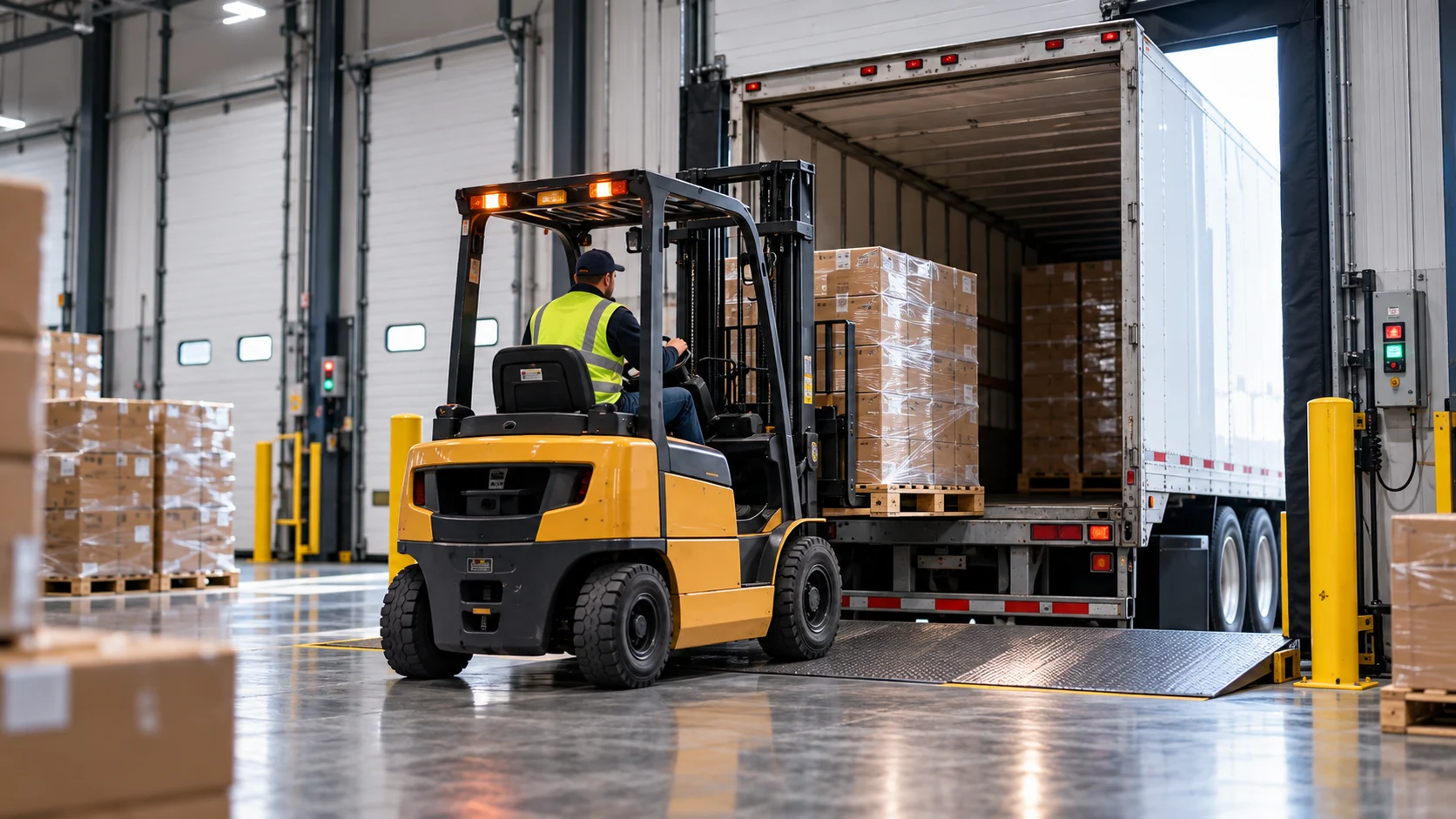 Trailer Loading & Unloading warehouse service